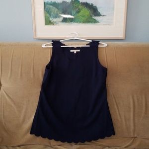Navy scallop top 41 hawthorn stichfix xs